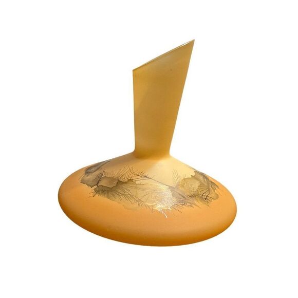 Decorative Vase Orange Gold - Picture 2 of 5